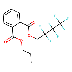 Phthalic acid, 2,2,3,3,4,4,4-heptafluorobutyl propyl ester