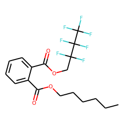 Phthalic acid, 2,2,3,3,4,4,4-heptafluorobutyl hexyl ester