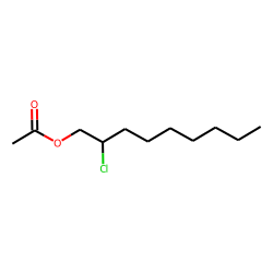 1-Nonanol, 2-chloro, acetate