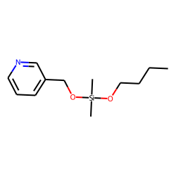 1-Butanol, picolinyloxydimethylsilyl ether