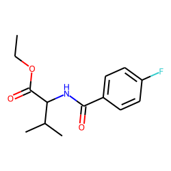 L-Valine, N-(4-fluorobenzoyl)-, ethyl ester