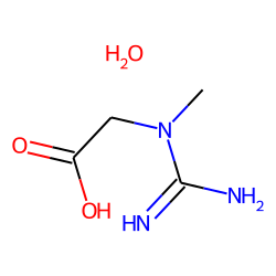 Glycine, N-(aminoiminomethyl)-N-methyl-, hydrate (1:1)
