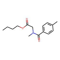 Sarcosine, N-(4-methylbenzoyl)-, butyl ester