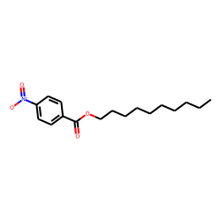 4-Nitrobenzoic acid, decyl ester