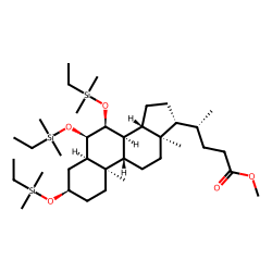 Cholanic acid, 3.alpha.,6.alpha.,7.alpha.-trihydroxy, Me-DMES