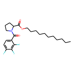 L-Proline, N-(2,3,4-trifluorobenzoyl)-, undecyl ester