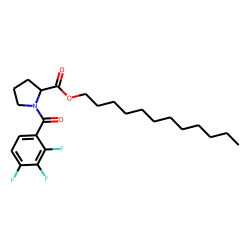 L-Proline, N-(2,3,4-trifluorobenzoyl)-, dodecyl ester