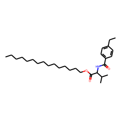 L-Valine, N-(4-ethylbenzoyl)-, pentadecyl ester