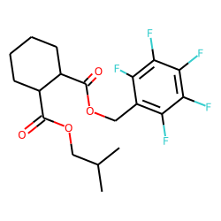 1,2-Cyclohexanedicarboxylic acid, isobutyl pentafluorobenzyl ester