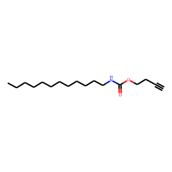 Carbonic acid, monoamide, N-dodecyl-, but-3-yn-1-yl ester