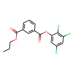 Isophthalic acid, propyl 2,3,5-trichlorophenyl ester