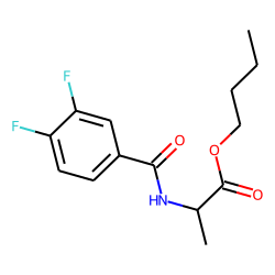 D-Alanine, N-(3,4-difluorobenzoyl)-, butyl ester