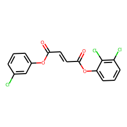 Fumaric acid, 3-chlorophenyl 2,3-dichlorophenyl ester