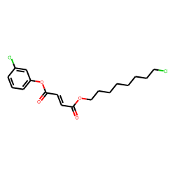 Fumaric acid, 3-chlorophenyl 8-chlorooctyl ester