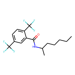 Benzamide, 2,5-di(trifluoromethyl)-N-hept-2-yl-
