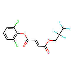 Fumaric acid, 2,6-dichlorophenyl 2,2,3,3-tetrafluoropropyl ester