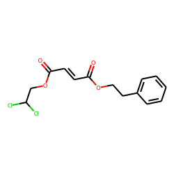Fumaric acid, 2-phenethyl 2,2-dichloroethyl ester