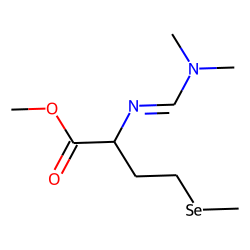 Selenomethionine, N-(dimethylamino)methylene, O-methyl