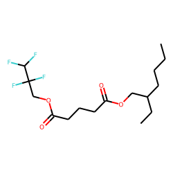 Glutaric acid, 2,2,3,3-tetrafluoropropyl 2-ethylhexyl ester
