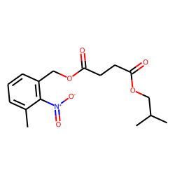 Succinic acid, isobutyl 3-methyl-2-nitrobenzyl ester