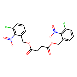 Succinic acid, di(3-chloro-2-nitrobenzyl) ester