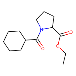L-Proline, N-(cyclohexanecarbonyl)-, ethyl ester