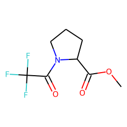 Proline, N-(trifluoroacetyl)-, methyl ester