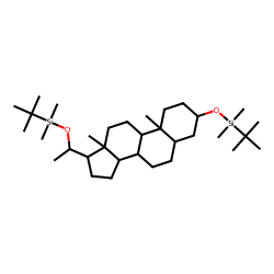 Silane, [[(3«alpha»,5«beta»,20R)-pregnane-3,20-diyl]bis(oxy)]bis[(1,1-dimethylethyl)dimethyl-