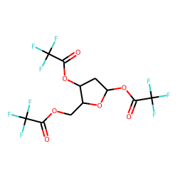 2-Deoxy-D-ribofuranose, tris(trifluoroacetate) (isomer 1)