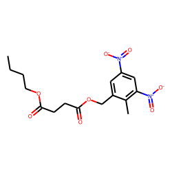 Succinic acid, butyl 3,5-dinitro-2-methylbenzyl ester