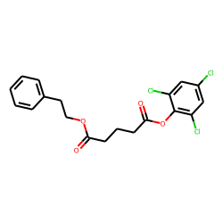 Glutaric acid, 2,4,6-trichlorophenyl phenethyl ester