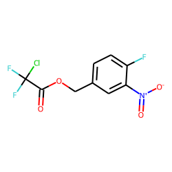 4-Fluoro-3-nitrobenzyl alcohol, chlorodifluoroacetate