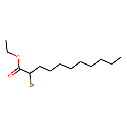Undecanoic acid, 2-bromo, methyl ester