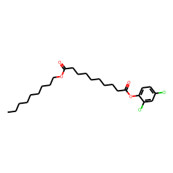 Sebacic acid, 2,4-dichlorophenyl nonyl ester