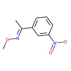 (E)-1-(3-Nitrophenyl)ethanone methoxime