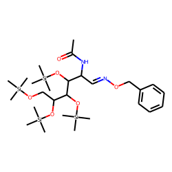 N-Acetyl-D-glucosamine, tetrakis(trimethylsilyl) ether, benzyloxime (isomer 2)