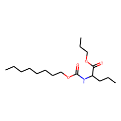 L-Norvaline, N-octyloxycarbonyl-, propyl ester