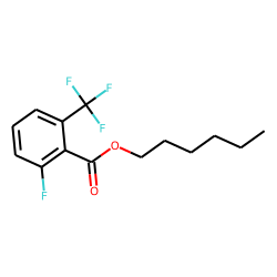 6-Fluoro-2-trifluoromethylbenzoic acid, hexyl ester