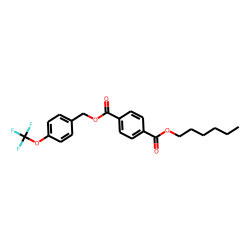 Terephthalic acid, hexyl 4-trifluoromethoxybenzyl ester