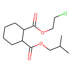 1,2-Cyclohexanedicarboxylic acid, 2-chloroethyl isobutyl ester