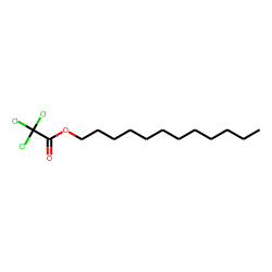 Trichloroacetic acid, dodecyl ester