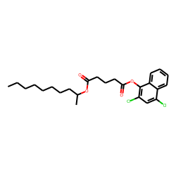 Glutaric acid, 2-decyl 2,4-dichloro-1-naphthyl ester