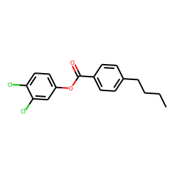 4-Butylbenzoic acid, 3,4-dichlorophenyl ester