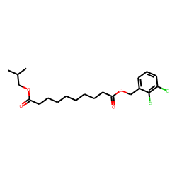 Sebacic acid, 2,3-dichlorobenzyl isobutyl ester