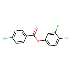 4-Chlorobenzoic acid, 3,4-dichlorophenyl ester