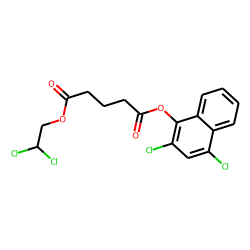 Glutaric acid, 2,2-dichloroethyl 2,4-dichloro-1-naphthyl ester