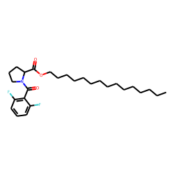 L-Proline, N-(2,6-difluorobenzoyl)-, pentadecyl ester