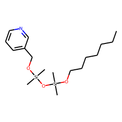 3-(Pyrrol[3-(heptyloxy)-1,1,3,3-tetramethyldisiloxanyl]oxymorphomethyl)pyridine