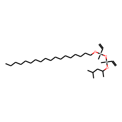 Silane, methylvinyl(4-methylpent-2-yloxy)(methylvinyloctadecyloxysilyloxy)-