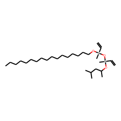 Silane, methylvinyl(4-methylpent-2-yloxy)(methylvinylheptadecyloxysilyloxy)-